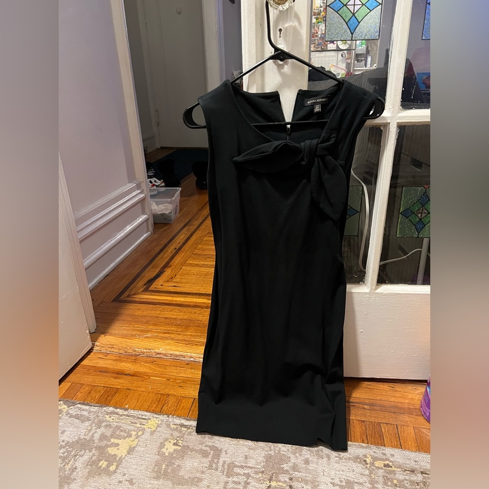 Black banana republic dress